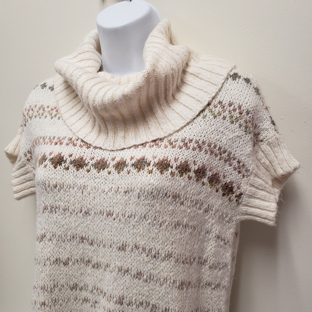 Maurices Womens Cowl Neck Short Sleeve Sweater Top Size XS - Picture 3 of 6